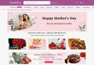 Send Mothers Day Gifts To Hyderabad With Express Delivery By OyeGifts - Show your love and care with a thoughtful mother's day gifts that expresses your emotions. Choose from a wide variety of gifts, from elegant flowers to personalized items that you can send to hyderabad. Makes your mothers day memorable with OyeGifts seamless service.