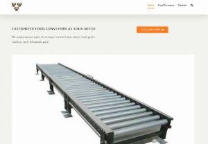 Trustworthy Food Conveyor Manufacturer and Supplier - Expert in customizing and supplying good quality food conveyor at cost-effective solutions.Best choice for food transporting and packing.