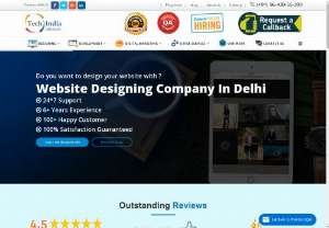 Web designing company in Delhi Ncr. - Tech India Infotech is a website development company in Delhi which deals in website designing,  search engine optimization. CALL NOW: +91-9899860656
