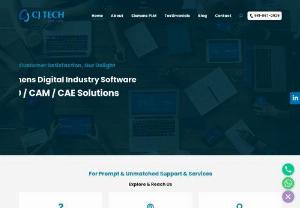 CJ TECH - cjtech is a siemens channel partner and provides the solutions about siemens PLM software, siemens cad and siemens cam and make you perfect mechanical engineer.