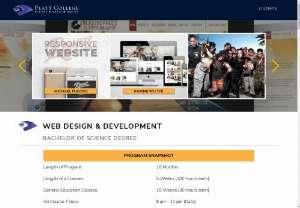 Web Design Courses - Students completing the program will have acquired knowledge as web designers and web developers. Their skills will include designing a functional website for multiple devices,  scripting,  programming,  Search Engine Optimization,  dynamic content,  social networking and usability.