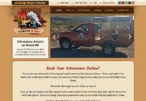 Apache Trail Jeep Tours & Gold Panning | Phoenix Arizona - Adventure awaits on Route 88 with guided off-road desert 4x4 adventures,  scenic Apache Trail tours and gold panning in Phoenix Arizona.