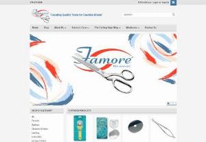 Famore Cutlery Specialty scissors,  shears and crafting tools - Famore Specialty Scissors,  Shears and Crafting tools use by all levels in Sewing,  Quilting,  Embroidery,  Appliqu,  and Crafts. Quality Scissors and Shears