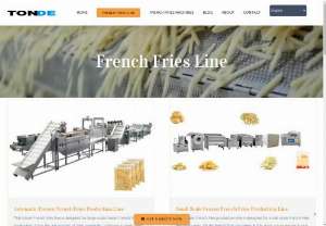 Offer You Complete Production Lines of Frozen French Fries and Potato Chips - We supply large and small-scale production line for French fries and potato chips. Automatic and Semi-auto lines for your choice. Customize as your request.