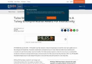 Tulsa Web Design Experts Phillips360 Wins A Tulsey Entrepreneurial Award For Interactivity - Phillips360 recently received a Tulsey Entrepreneurial Award for their high quality work in the category of interactivity.