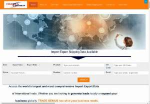 Import Export Data, Export Import Data - Get latest Import Export Data from worldwide shipping details from various port 