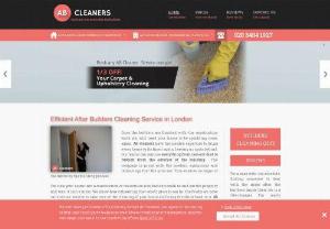 AB Cleaners London - After builders cleaning services in all London areas. AB Cleaners guarantee you\'ll be satisfied by the look of your newly renovated property.