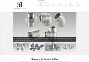 Stainless steel tube fitting manufacturer - Radical Steel & Alloys is one of the leaders amongst manufacturers and exporters of high quality Pipe Fittings,  Buttweld,  Fasteners & Flanges in Alloy steel,  carbon steel,  stainless steel,  nickel alloys. Our products have found various applications in different industrial requirements,  including - Oil & Gas,  Chemical,  Petrochemical,  Power Plant,  Pulp & Paper,  Environmental & Water Projects,  Engineering Projects and more.