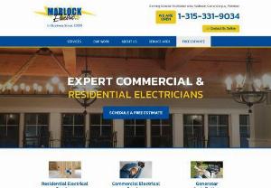 Electrical Services in Newark NY - Marlock Electric,  Inc. Is your trusted Electrician at Newark NY. It does a variety of work in the home and in commercial premises to ensure the electrical installation operates efficiently.