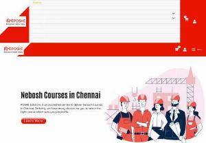 NEBOSH courses in Chennai | NEBOSH in Chennai | Safety institute - POSHE is the one among the accredited Institute that offers NEBOSH courses in Chennai. Safety training institute with quality,  even more Nebosh in Chennai