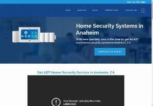 ADT Anaheim CA - 714-782-7993 - ADT Anaheim Home Security - ADT Anaheim Home Security - 714-782-7993 - Zions Security Alarms ADT Anaheim Authorized Dealer - Anaheim Home and Business Security. Call today for quote.