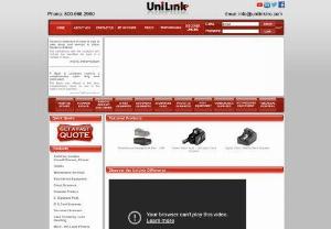 Leading Provider of Financial Hardware | Service & Support . UniLink Inc - UniLink Inc. is One-Stop Shop for all your Business Financial Solutions needs like Financial Printing Equipment & Currency Counters, Scanners etc. Give us a call at 800.666.2980