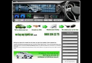We buy any Hybrid | Sell my Hybrid | Sell electric car - We buy any hybrid car or electric car,  any make,  any age; any condition. All vehicles bought for cash!