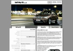 Sell My X5 | Sell my BMW X5 | We buy any X5 - Sell your BMW X5. We buy any BMW X5 whatever the age or condition,  damaged or non-runners,  petrol or diesel,  high or low mileage,  private,  fleet or trade.