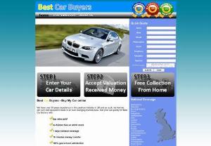 Best Car Buyers | Selling Car | Sell your car quickly | Free car collection - Sell your car. Best Car Buyers buy any car in UK whatever the age or condition,  damaged or non-runners,  petrol or diesel,  high or low mileage,  private,  fleet or trade with free car collection from your home.