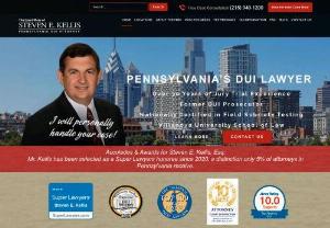 The Law Offices of Steven Kellis - Steven E. Kellis is a Pennsylvania DUI Attorney serving the Philadelphia region for more than 20 years. Mr. Kellis is a former Senior Assistant District Attorney whose sole focus is on DUI defense.