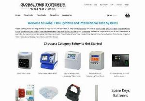 Time Clocks Australia | Employee | Time Card Machine | Bundy Clock - Global Time Systems is the leading distributor of Time Clocks for Employees,  Bundy clock,  time recorders and Time Card machine in Australia. Shop online now!
