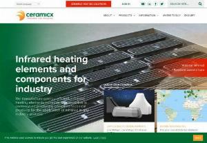 Ceramic Heaters - Ceramicx is one of the leading industrial infrared heating systems manufacturers,  providing ceramic heaters,  infrared heaters,  heat technology,  IR heating and ceramic infrared heater elements.