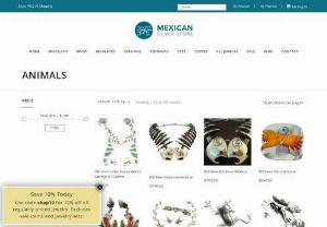 Mexico Animal Style Jewelry | Mexican Silver Store - Shop one of a kind Taxco Mexico sterling animal jewelry designs at Mexican Silver Store.