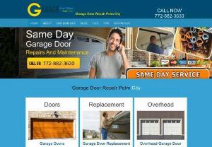 Garage Door Repair Palm City - Garage door panel repair in Palm City,  Florida. Also offers wide range garage door solutions to Chamberlain Liftmaster garage door. More information please call us 772-882-3630