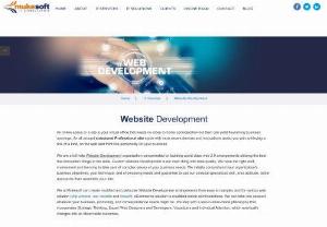 Website Design and Development Services India - Mukesoft is a Web design and development company in India which caters to the clients at global level with world class web 2.0 solutions. We offer customized web development and design services to our clients to meet the industry standards and market competition.