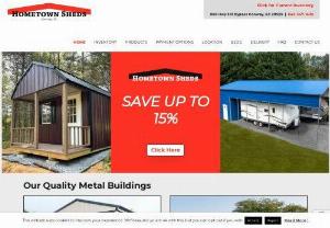 Bennett Buildings - Bennett Buildings is the trusted name for quality,  durable,  stylish storage sheds,  metal buildings,  and playsets.