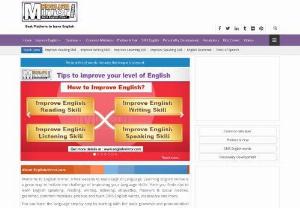 Learn English Online free | Grammar | common mistakes - Learn English Language Online free. Complete guide and exercise to improve Grammar with Common Mistakes,  list of Phobias,  SMS words,  and Personality Development.