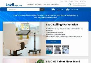 Tablet Stand - Levo offers high quality table stands which include Levo G2 Essential,  G2 Essential with USB,  G2 Deluxe and tablet accessories for home,  commercial,  and health care.