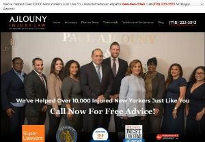 NYC Personal Injury Attorneys | Ajlouny Injury Law - Injured in an accident in NYC? Contact the NYC injury and car accident lawyers from Ajlouny Injury Law for a FREE consultation. We've recovered MILLIONS.
