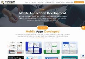 Best Mobile Application Development Company |+1-214-233-0880 - Are you Evaluating your next big business idea? Get developed with best mobile app development company Intelegain. Contact us today!