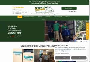 Professional Relocation Services in Boston - Looking for professional movers and services? Brightonmoving are a professional moving company committed to quality and service to ensure your moving needs are met during your relocation process.