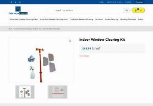 Indoor Window Cleaning Kit   - FullCleanCentre - Our easy to use window cleaning kit is ideal for offices, large windows, glass doors and conservatories. Visit our website for more such amazing products today!