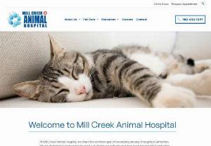 Mill Creek Animal Hospital | Vet Care for Dogs and Cats in Edmonton - Veterinary Clinic focused on cat and dog wellness in Edmonton. We are dedicated to improving the quality of life for our pets. » Open Saturdays!