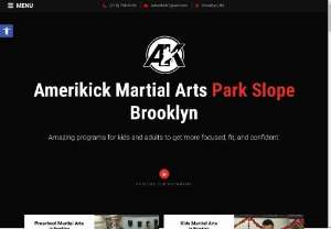 Amerikick - Park Slope | Martial Arts in Brooklyn 11215 - Amerikick is a nationwide martial arts in Brooklyn 11215 association offering expert Fitness Kickboxing,  martial arts instruction & champion training to all man,  women & kids