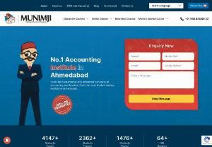 Munimji - Accounting Courses in Ahmedabad | GST Course in Ahmedabad - Professional Accounting Institute in Ahmedabad that provides organized, formal and sensible coaching in Accounting and Taxation further creating best Accountants.