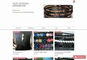 Tezz Designs - Each bracelet is as unique as you are. Meticulously handcrafted. Our necklaces use the finest Freshwater pearls on sumptuous leather.