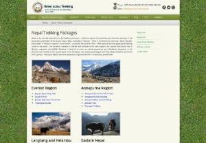 Nepal Trekking Packages | Trekking Package In Nepal - Nepal is the ultimate destination for the trekking enthusiast - offering you reasonable cost of Nepal trekking packages. Book your selected trekking trips.