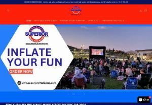 Inflatables Superstore - Inflatables Superstore,  one of the leading manufacturers of products such as bounce houses & castles,  water slides,  movie screens,  slip \'N slide combos,  obstacle courses,  inflatable slides and games,  etc.