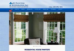 RIPainting And Resoration Inc. - RI Painting & Restoration Inc. Is a Narragansett painting company serving customers throughout the southern part of Rhode Island. Specializing in residential and commercial painting projects,  interior painting and exterior painting,  large and small.