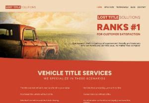 How to Get a Title for a Car - Recover lost titles for cars sold with out a title,  deceased title holders,  abandoned vehicles,  trailers,  cars,  trucks,  motorcycles and boats in all 50 states.