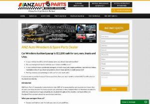 Car dismantlers Auckland - Car Wreckers are expert Car Dismantlers for salvage vehicles,  spare parts and services to the auto industry and private customers alike from Manurewa,  Auckland offering a wide range of new and used,  second-hand and dismantled parts.