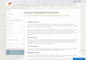 Corporate travel in india - India\'s leading business travel agency specialising in all aspects of corporate travel management with a high client retention rate.