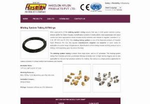 Misting System Tubing | Manufacturers | Suppliers - Hasolon,  known as a leading exporter,  manufacturer and supplier of various types of misting system tubing has come out with another high quality product,  the misting system tubing which will help in ultimate solution to climate control.