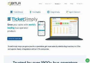 Ticketsimply - No.1 Online Bus Booking Automation Software - Ticketsimply - No.1 Online Bus Booking Automation Software That has made Ticket Booking Much Simpler for Both Agents and Passengers.