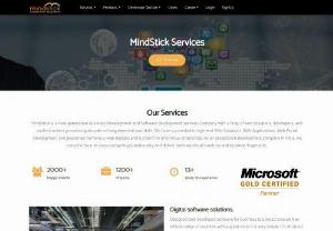 MindStick Services - MindStick provides strategic IT Solutions and Services to clients in order to accelerate innovation through optimum use of technology and process excellence in  transforming thoughts to real things.