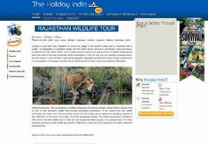 India wildlife tour - Wildlife in India is as diverse as the country itself,  with plenty to entice any wildlife enthusiast. We provide you wildlife tour to visit India.