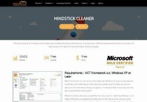 Clean Your PC with MindStick Cleaner - MindStick Cleaner is a free tool to clean Windows PC in just a few minutes with single click. It\'s easy to use and makes PC faster by cleaning unnecessary data.