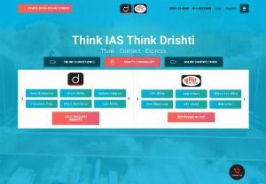 Drishti IAS Coaching in Delhi, Best UPSC Website For IAS Test Series & Study Material - Drishti IAS, since 1999, is India's premier UPSC coaching institute & online study webportal. We provide IAS coaching in Delhi & Allahabad; Prelims & Mains Test Series; IAS YouTube Channel; Distance Learning Programme (DLP) and best free UPSC study material in English & Hindi.
