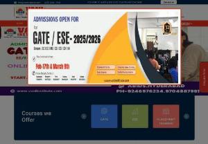 GATE Coaching Centre in Bangalore-Vani Institute - Vani Institute is offering online test series for GATE Tests with subject wise and Mock tests. It has branches in all over the India suhc as Hyderabad,  Bangalore,  Pune,  Chennai,  Vizag,  Kochi,  Kolkata,  Nagpur,  West Bengal etc.