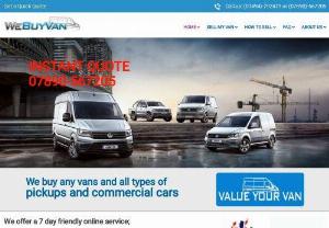 We Buy Van | Sell My Van - We buy vans and commercial cars. Quick and easily sell your van,  pickup or commercial car